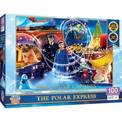 The Polar Express Glow Puzzle -- 100 Pieces