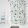 Plants Shower Curtain Green - Room Essentials™ - image 2 of 4