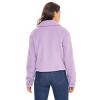 Women's Faux Fur Teddy Jean Jacket - SEBBY - 4 of 4