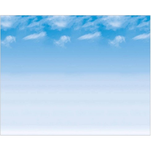 Better Than Paper Bulletin Board Roll - Clouds