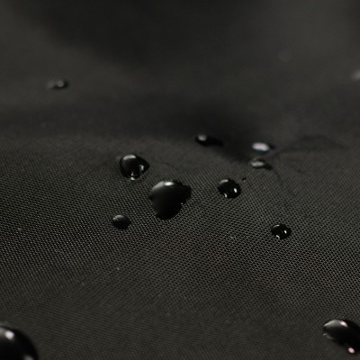 Black 22.5" Round Oxford Cloth Fire Pit Cover with PVC Liner