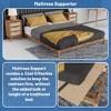 Continental Sleep, Folding Bunkie Board – Low-Profile 74″ x 37.5″ Mattress Support Platform for Daybeds, Bunk Beds, Futons & Metal/Wood Frames - 4 of 4