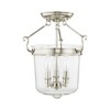 Livex Lighting Rockford 3 - Light Semi-Flush Mount in  Polished Nickel - 2 of 4