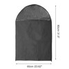 Unique Bargains Dustproof Bottom Opening Garment Bag 3 Pcs - 4 of 4