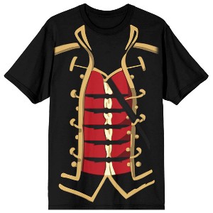 Pirate Halloween Costume Men's Short Sleeve Tee - 1 of 4