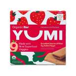 YUMI Organic Strawberry and Rhubarb Baby Snack Bars - 3.7oz/5ct