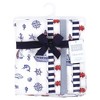 Hudson Baby Flannel Burp Cloth 7pk, Lighthouse, One Size - 2 of 4