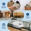 Modern Farmhouse Floral Washable Area Rug for Living Room Machine Washable Non Slip Ultra Thin Low Pile Floor Cover for Bedroom Kitchen Kid's Room - 4 of 4