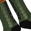Dragon Ball Super: Super Hero Shenron Adult Green Crew Socks - 4 of 4