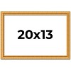 PosterPalooza | 20x13 Wood Antique Frame with UV Acrylic, 4 Finishes: Bronze, Gold, Silver, and Black - 2 of 4
