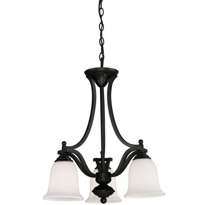 Z-Lite Lagoon 3 - Light Chandelier in  Matte Black