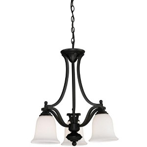 Z-Lite Lagoon 3 - Light Chandelier in  Matte Black - 1 of 1