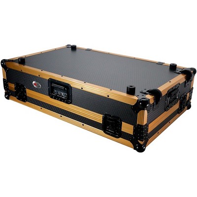 ProX ProX Case fits DDJ-1000, DDJ-SX, FLX6 and MC7000 with Gold Aluminum Frame