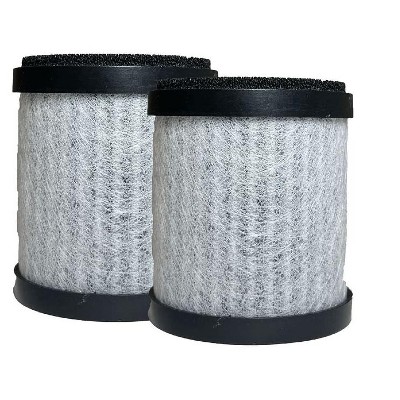 Nispira 3-in-1 HEPA with Activated Carbon Filter Replacement For CALODY E-L2 Easycare Portable Air Purifier for Car Desktop, 2 Packs