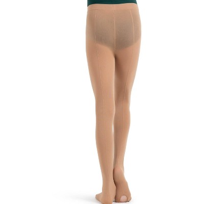 Capezio Caramel Women's Ultra Soft Transition Tight With Back