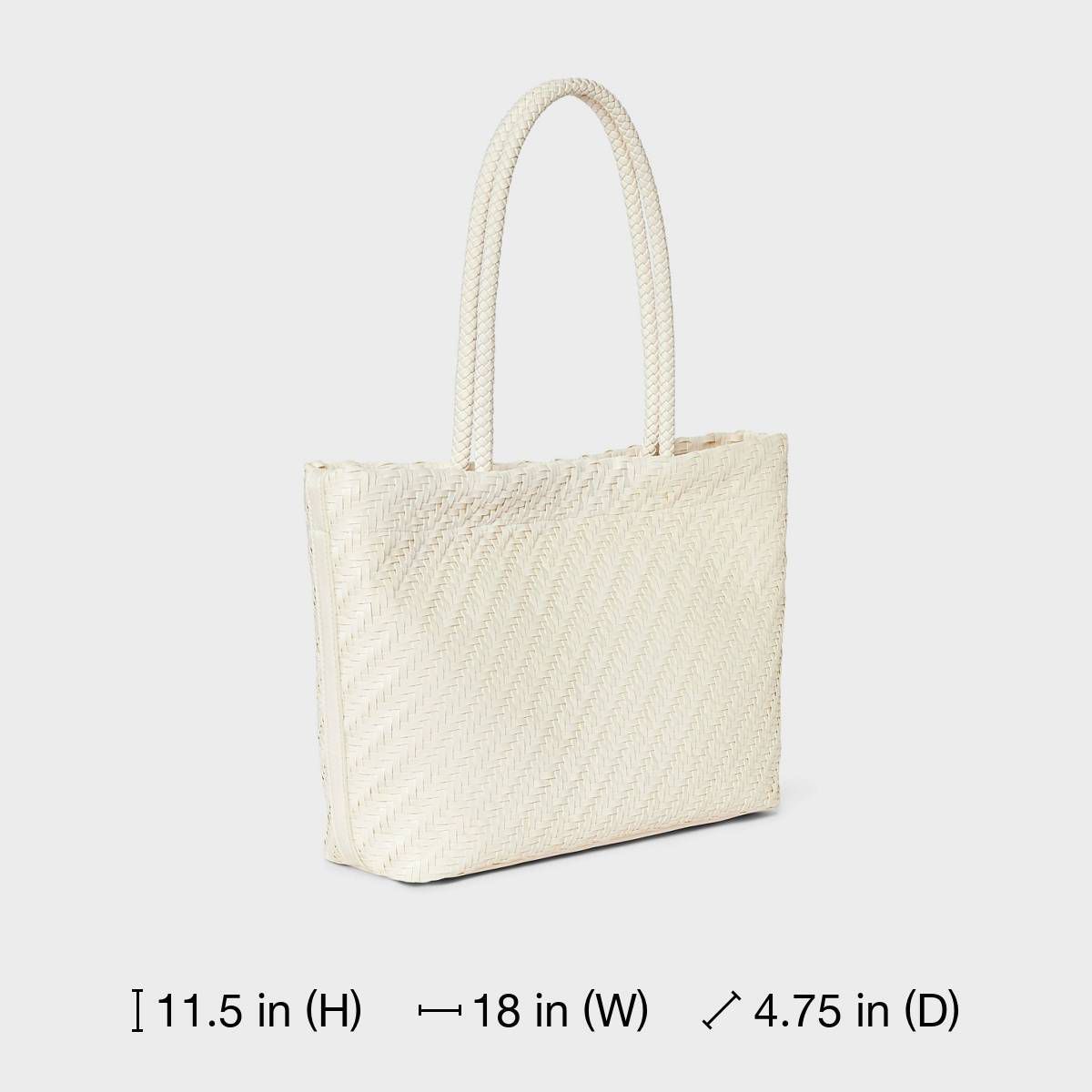 Woven Tote Bag - A New Day™ - thumbnail 6