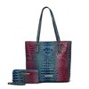 MKF Collection Piper Gradient Rainbow Women’s Tote Bag with Matching Wallet by Mia K - 2 of 4