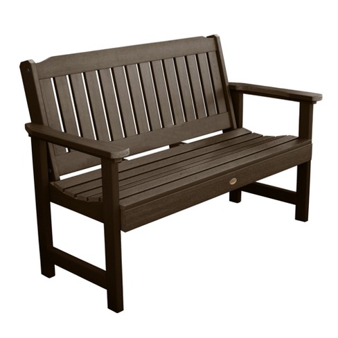 Weathered best sale teak bench