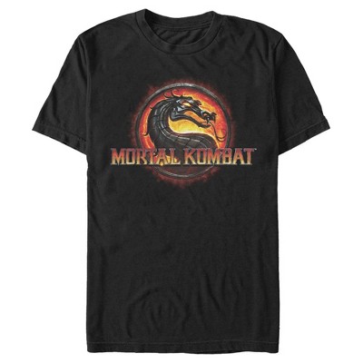 Men's Mortal Kombat 9 Fire Logo T-Shirt