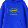 Blockbuster Be Kind, Rewind, Comfort Food Adult Royal Blue Hoodie - 2 of 2