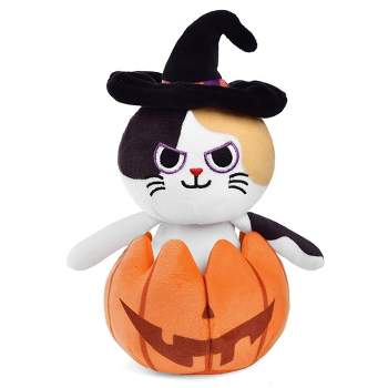 Fun Little Toys Halloween Plush Cat (Pumpkin Popper)