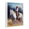 Stupell Industries Cowgirl on White Stallion Black Framed Giclee Art - 3 of 4