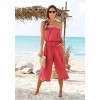 Women's Strapless Culotte Jumpsuit - LASCANA - 3 of 4