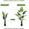 4FT-B Bird of paradise plant green, tropical artificial plant for indoor home living room and office decoration - 4 of 4