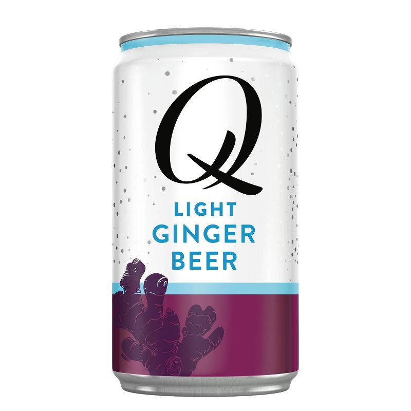 Q Mixers Light Ginger Beer - 4pk/7.5 fl oz Cans, 2 of 5