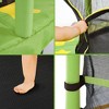 4.5FT Kids Trampoline with Safety Enclosure Net, 55" Outdoor Indoor Trampoline for Kids, 4A -ModernLuxe - 4 of 4