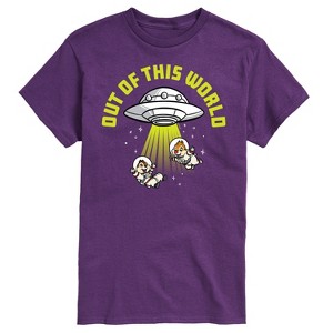 Men's - Disney - UFO Out Of This World Short Sleeve Graphic T-Shirt - 1 of 4