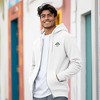 Dalix Mushroom Glow in the Dark Embroidered Zip Hoodie Fleece Fungi Long Sleeve Pocket Warm Soft Mens - 4 of 4