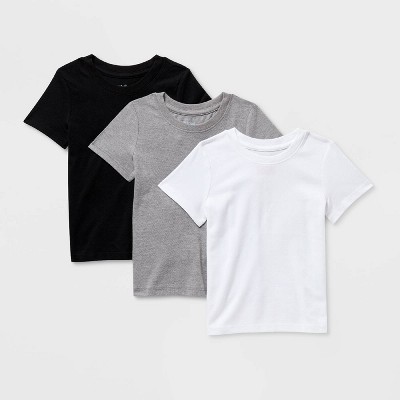 Toddler Girls' 3pk Short Sleeve T-Shirt - Cat & Jack™