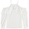 bar III Womens Cold Shoulder Knit Blouse - 2 of 2
