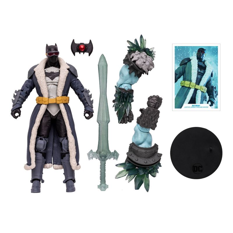 DC Comics Build-A-Figure - Frost King - Batman Action Figure, 6 of 10