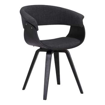 Summer Contemporary Dining Chair Black- Armen Living