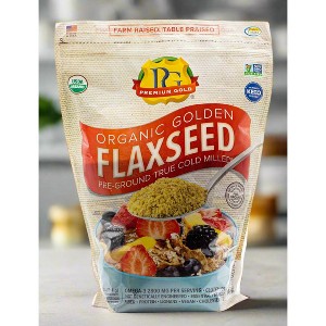 Premium Gold Organic Golden Milled Flaxseed, 4 lbs - 1 of 1