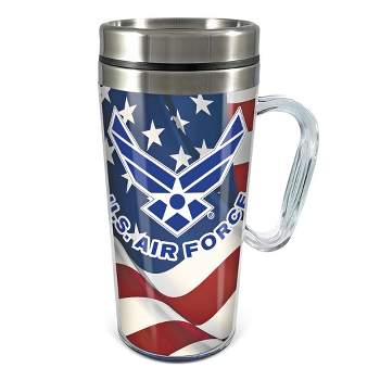 Collections Etc Military Branch Stainless Steel Insulated Travel Mug