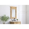 Elegant Lighting Wood frame mirror 18 inch x 28 inch in Antique Beige - 3 of 4