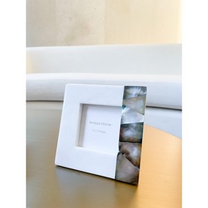 Grey Mother of Pearl Marble Picture Frames - 1 of 4