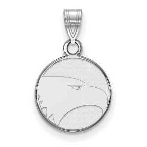 Black Bow Jewelry 14k White Gold Georgia Southern Eagles NCAA Small Pendant - 1 of 3