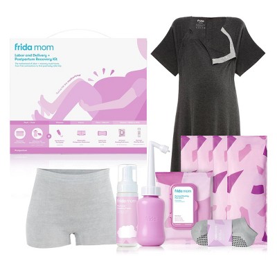 Frida Mom Labor and Delivery + Postpartum Recovery Kit - Postpartum Must-Haves + Babyshower Gift for Mom