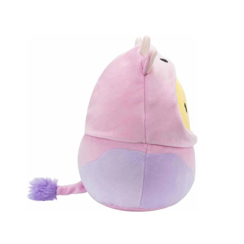 Squishmallows Easter Squad 5 Inch Plush | Aimee the Chick in Cow Hoodie, 5 of 9