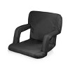 MLB Chicago White Sox Ventura Portable Reclining Stadium Seat - Black - image 2 of 4