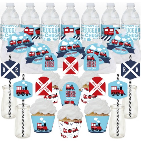 Big Dot Of Happiness Cars, Trains, And Airplanes - Transportation Birthday  Party Water Bottle Sticker Labels - Set Of 20 : Target