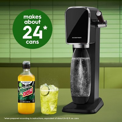 SodaStream 4pk 14.9 fl oz Mountain Dew Zero Drink Mix