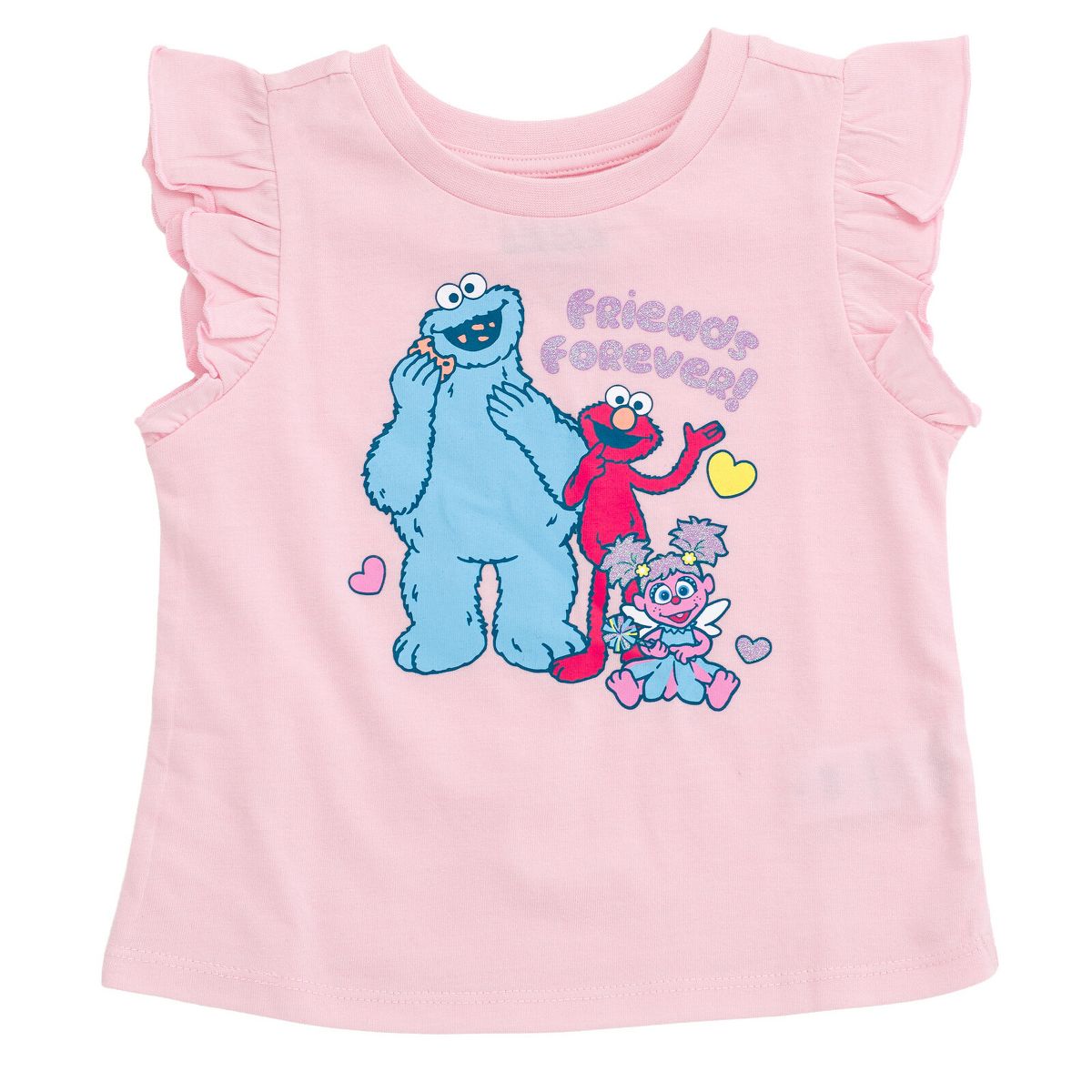 Sesame Street Baby Girls Tank Top and Satin Skirt Outfit Set Infant - thumbnail 3