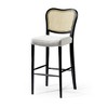 Maven Lane Vera High Back Fabric Bar Height Bar Stool - 2 of 4