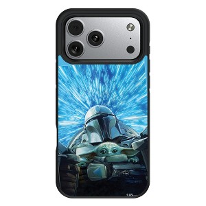 Star Wars Mandalorian Portrait Bump Cell Phone Case for Apple iPhone 17 Series - 1 of 4