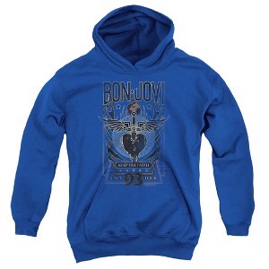 Boys’ Bon Jovi Keep The Faith Hooded Sweatshirt - 1 of 4